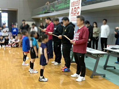 表彰式の様子